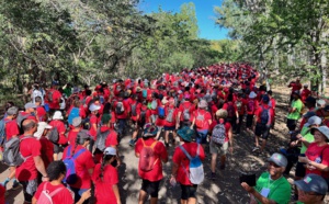 Marche de la Mutualité : La vague rouge a déferlé sur la forêt de l’Etang-salé