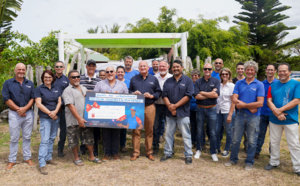 Internet Très Haut Débit : célébration de la 1ère plaque 100% fibrée en Nouvelle-Calédonie