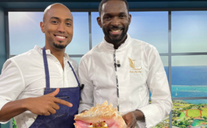 Le chef Jean-Rony Leriche, invité de "outremer.gourmand", ce samedi sur France 3