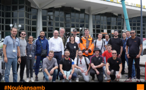 14 techniciens d’Orange de l’hexagone et de la Corse sont arrivés à La Réunion pour renforcer les équipes locales