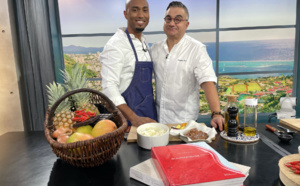 Le chef Frédéric Bau, invité de "outremer.gourmand", ce samedi sur France 3