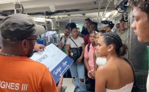 Sensibilisation des élèves Reunionnais aux métiers de la Mer dans le cadre des Journées TAAFiennes
