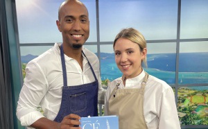 La cheffe Manon Fleury, invitée de "outremer.gourmand", ce samedi sur France 3