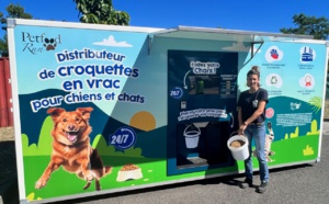 La Réunion : Kanéo fête ses 10 ans et installe les premiers distributeurs de croquettes en vrac de l'île
