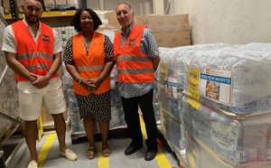 Dimitri Payet s'engage avec la Banque Alimentaire des Mascareignes pour venir en aide à Mayotte