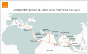 Sea-Me-We 5, le nouveau câble sous-marin pour accompagner la croissance du haut-débit à la Réunion et à Mayotte.