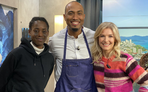 L'animatrice TV Louise Ekland, invitée de "outremer.gourmand" ce samedi sur France 3