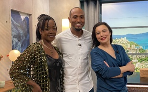 La présentatrice météo Anaïs Baydemir, invitée de "outremer.gourmand" ce samedi sur France 3