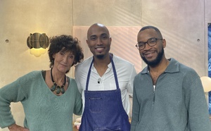 La comédienne Chrystelle Labaude, invitée du magazine culinaire "outremer.gourmand" ce samedi sur France 3
