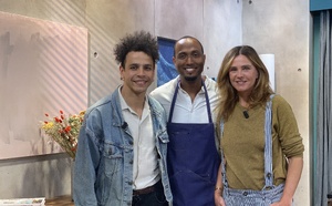 L'animatrice Marina Vignes (Météo à la Carte), invitée du magazine culinaire "outremer.gourmand" ce samedi sur France 3