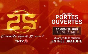 TNTV ouvre ses portes au public pour ses 25 ans !