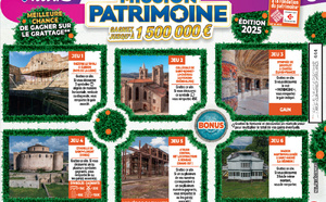 FDJ : La huitième édition de l’offre de jeux Mission Patrimoine est lancée