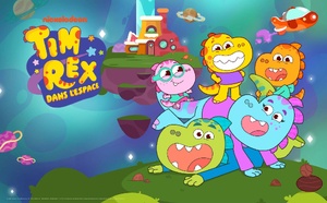 « Tim Rex dans l’espace » : une nouvelle série intergalactique débarque sur Nickelodeon Junior