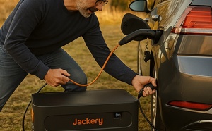 Jackery Batterie externe 2000 Plus : votre solution idéale pour la battery and charging des voitures électriques en cas d’urgence