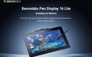Le Pen Display 16 Lite 4K OLED de Xencelabs est désormais disponible