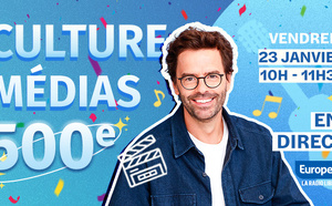 Culture Médias célèbre sa 500ᵉ émission avec Thomas Isle ce vendredi 23 janvier