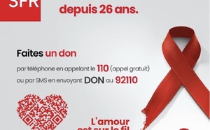 SFR, partenaire du Sidaction depuis 26 ans