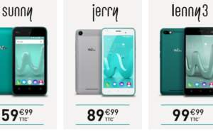 Mobile: Wiko présente ses nouveaux produits gamme Y: Sunny, Jerry, Lenny 3