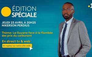 La Guyane confrontée à la flambée des prix du carburant, édition spéciale, ce jeudi sur Guyane La 1ère