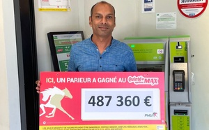 PMU : un parieur réunionnais décroche près d’un demi-million d’euros grâce à un Quinté+ gagnant