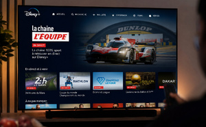 Disney+ franchit une nouvelle étape en France avec l'arrivée de la chaîne L'Équipe en direct
