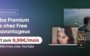 Free devient le premier opérateur en France à proposer YouTube Premium à tarif réduit pour ses abonnés