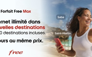 Free étend son forfait Free Max : l'Internet mobile illimité désormais disponible dans plus de 140 destinations
