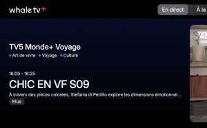 TV5MONDE étend sa distribution grâce à un nouvel accord avec Whale TV