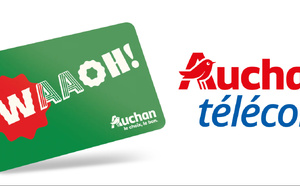 Auchan Télécom renforce le pouvoir d'achat des porteurs de la carte de fidélité « Waaoh! » avec une offre mobile exclusive