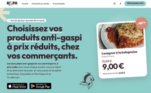 KOPA : l’application martiniquaise qui lutte contre le gaspillage alimentaire remporte le premier prix Choose Outre-mer