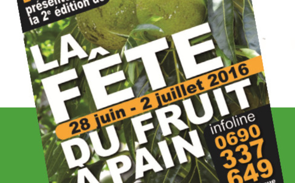 Guadeloupe: NOUVÈLVWA présente la fête du fruit à pain, du 28 Juin au 02 Juillet 2016