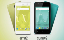 Wiko présente les Smartphones Sunny2 et Jerry2