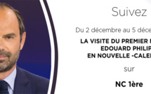 Visite du premier ministre Édouard Philippe en Nouvelle-Calédonie sur les antennes de Nouvelle-Calédonie 1ère