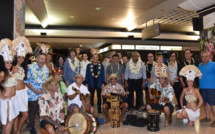 Polynésie: Wallès KOTRA et la délégation du FIFO sont arrivées