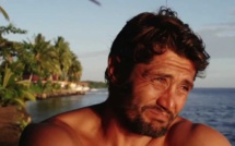Bixente Lizarazu en Polynésie pour le tournage d'un documentaire