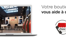 Les boutiques Free aident à distance