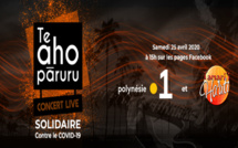 Ensemble contre le COVID-19: Concert solidaire "TE AHO PARURU" ce samedi sur les pages facebook de Polynésie La 1ère et Tamari'i Ha'uti