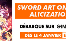L'animé SWORD ART ONLINE ALICIZATION inédit en VF en exclusivité sur GAME ONE dès le 4 janvier