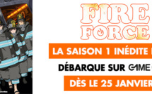 La saison 1 inédite de FIRE FORCE en VF et en exclusivité sur GAME ONE dès le 25 janvier