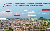 La Fibre Free désormais accessible sur le réseau de la Métropole de Chartres