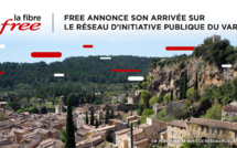 Free annonce son arrivée sur le réseau d'initiative publique du Var