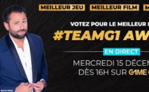 La cérémonie des #TEAMG1 AWARDS, le 15 décembre en direct sur GAME ONE