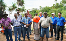 Inauguration du 4ème atterrage du second câble sous-marin à Yaté