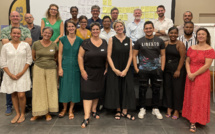 Les ambassadeurs, les influenceurs et certains organisateurs d'actions du Digital Clean Up Day Réunion.