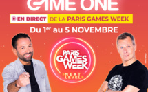 GAME ONE en direct de la Paris Games Week du 1er au 5 novembre !