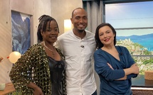 La présentatrice météo Anaïs Baydemir, invitée de "outremer.gourmand" ce samedi sur France 3