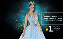 Miss France 2026 : Hinaupoko Devèze de retour au fenua, un événement suivi par Polynésie La 1ère