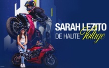 Portrait de Sarah Lezito, icône de la moto et championne du monde de stunt, le 21 février sur Explore