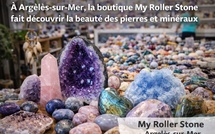 À Argelès-sur-Mer, la boutique My Roller Stone fait découvrir la beauté des pierres et minéraux