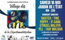 La Réunion : Le Jardin de l’État célèbre les 80 ans de la Départementalisation avec un grand village culturel et festif